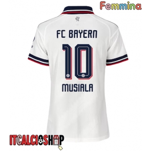 Bayern Munich Jamal Musiala #10 Seconda Maglia Femmina 2026-27 Manica Corta